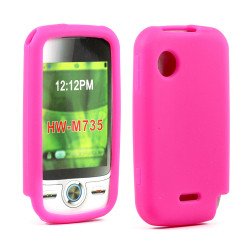 Huawei M735 Silicon Soft Case (Hot Pink)